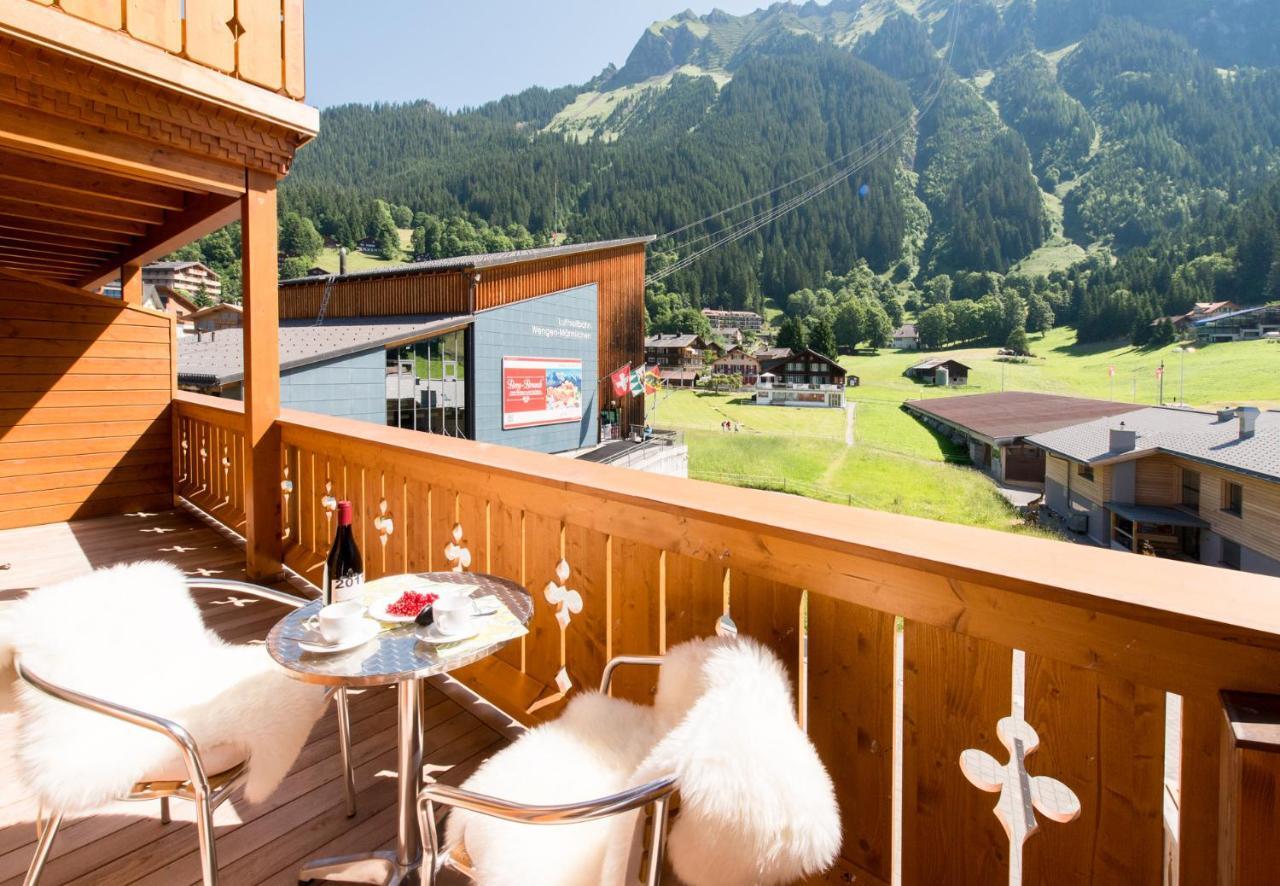 Chalet Belmont Wengen Exteriör bild